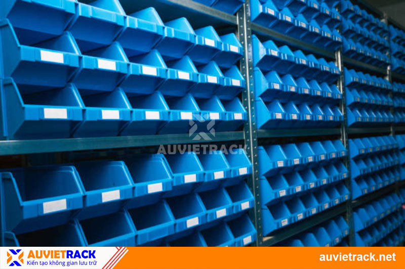 Kệ hộp nhựa đựng phụ tùng Âu Việt Rack