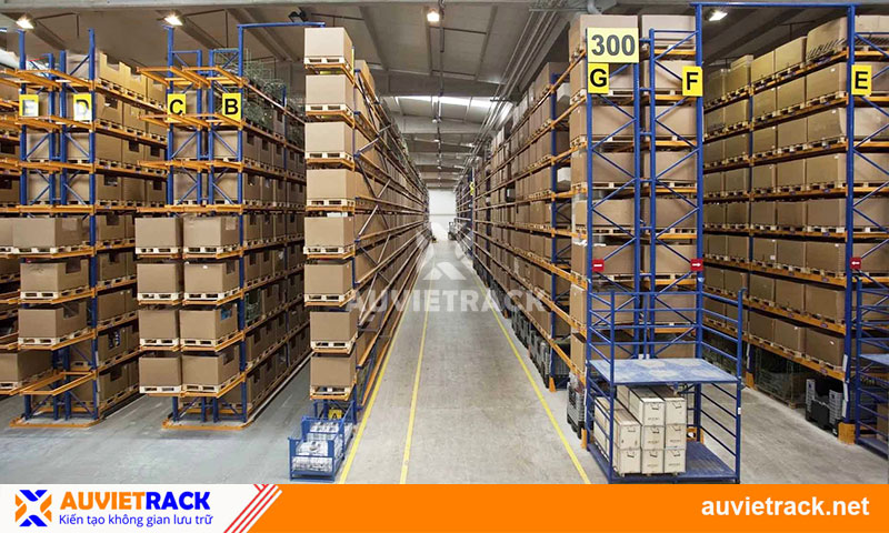 kệ kho lạnh nông sản Au Viet Rack