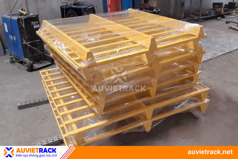 Pallet sắt khung đế Âu Việt Rack