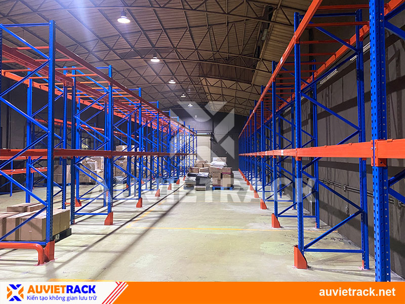 Công trình kệ để pallet Selective tại khu chế xuất Tân Thuận