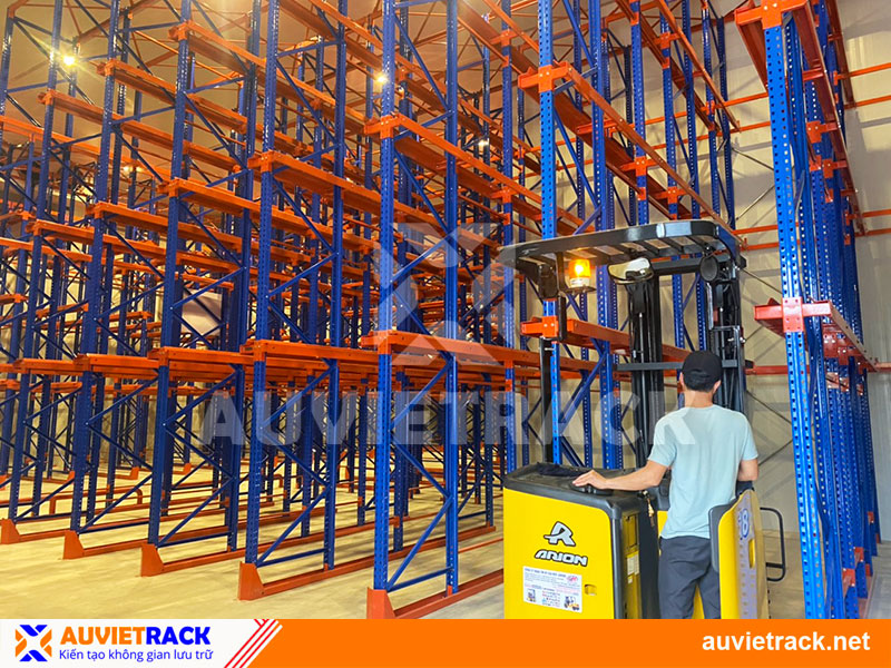 Công trình kệ để pallet tại kho Phú Thọ
